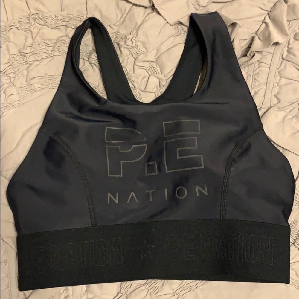 PE NATION Groundstroke Crop Black - Picture 4 of 6